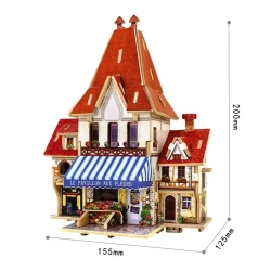 Puzzle 3D - Kwiaciarnia